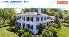 Desktop Screenshot of candleberryinn.com